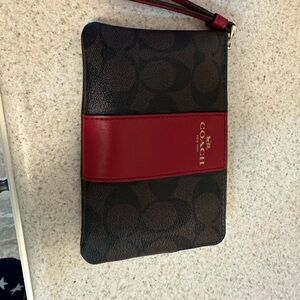 Coach hand purse